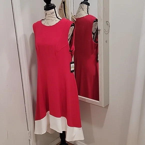 Tommy Hilfiger Sleeveless Dress NWT Size 14. C134 - Picture 2 of 8